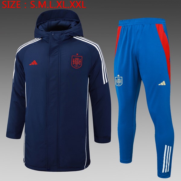 Abrigo España Conjunto Completo 2024 2025 Azul